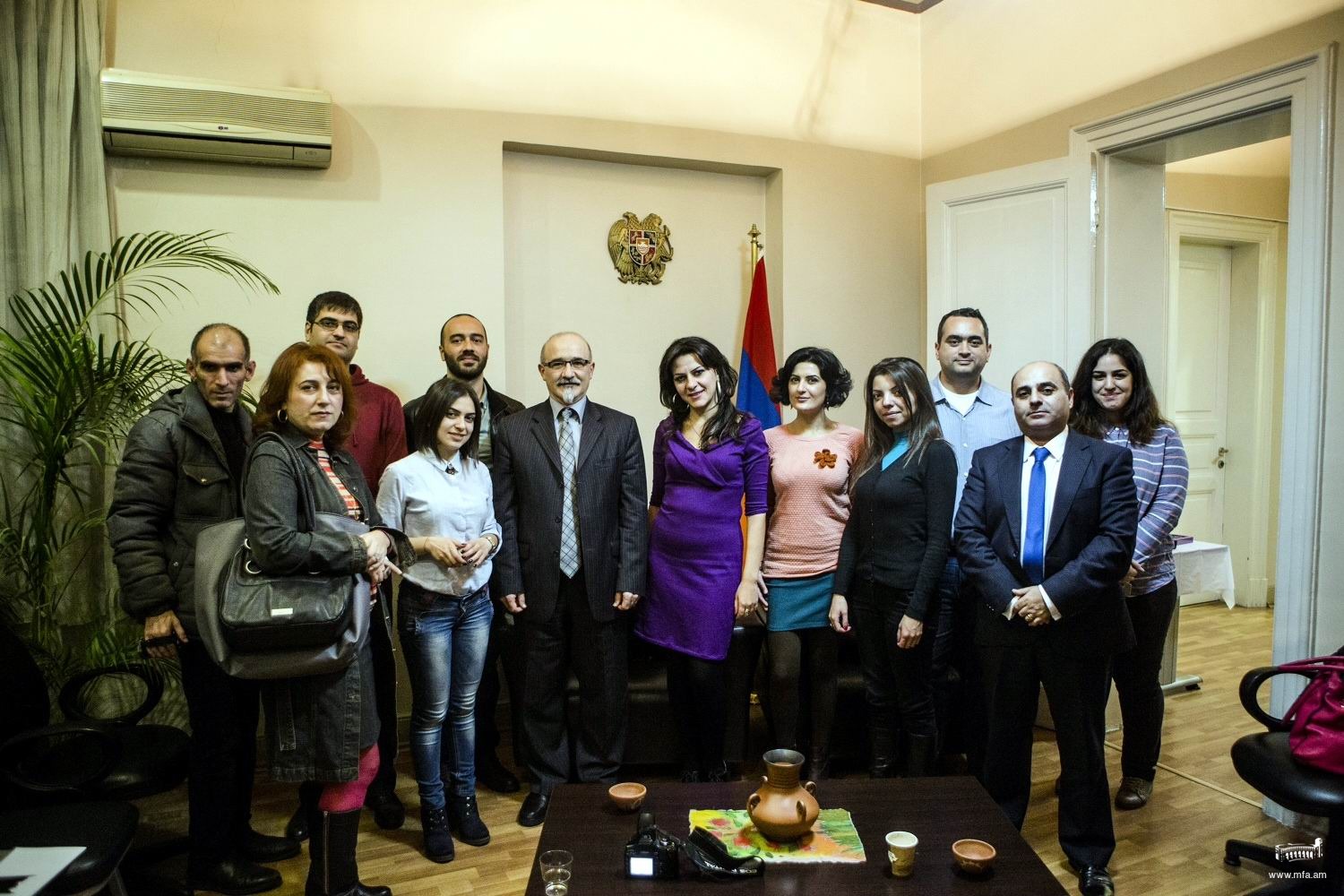 Հանդիպում հայ լրագրողների հետ